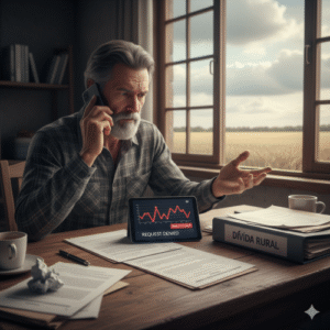 O que fazer quando o banco nega o pedido de renegociação rural?